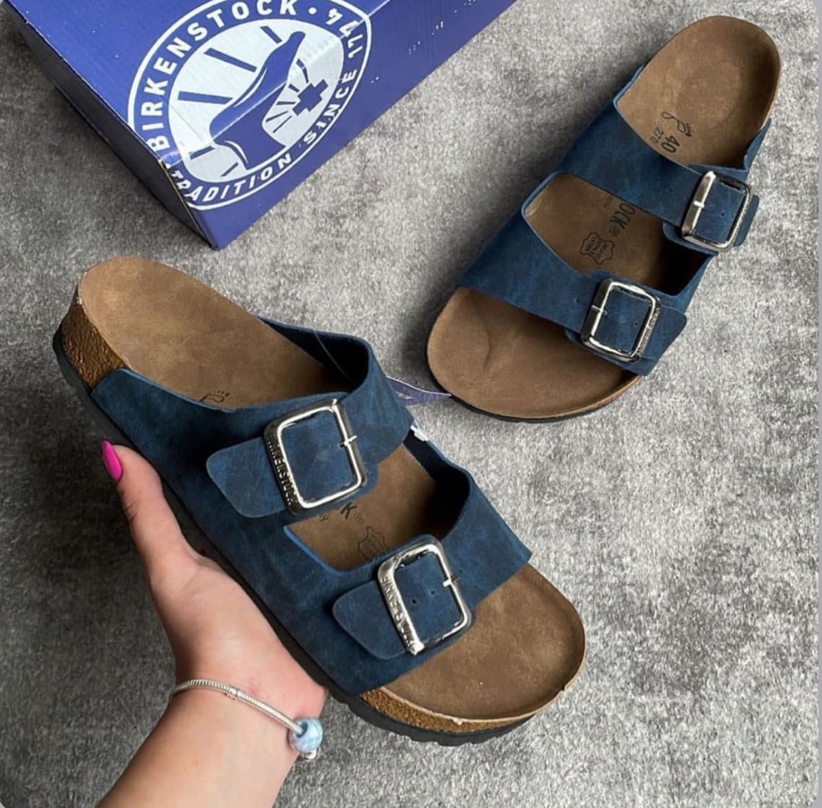 Birkenstock Arizona – Mavi