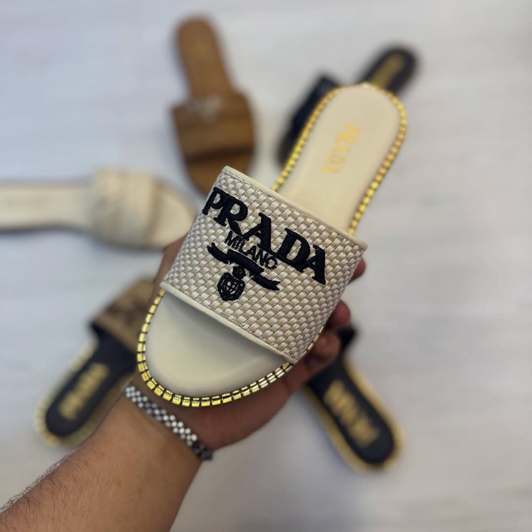 Prada terlik – Bej