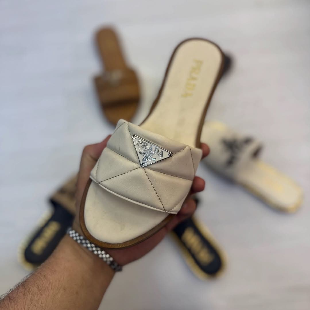 Prada terlik – Bej