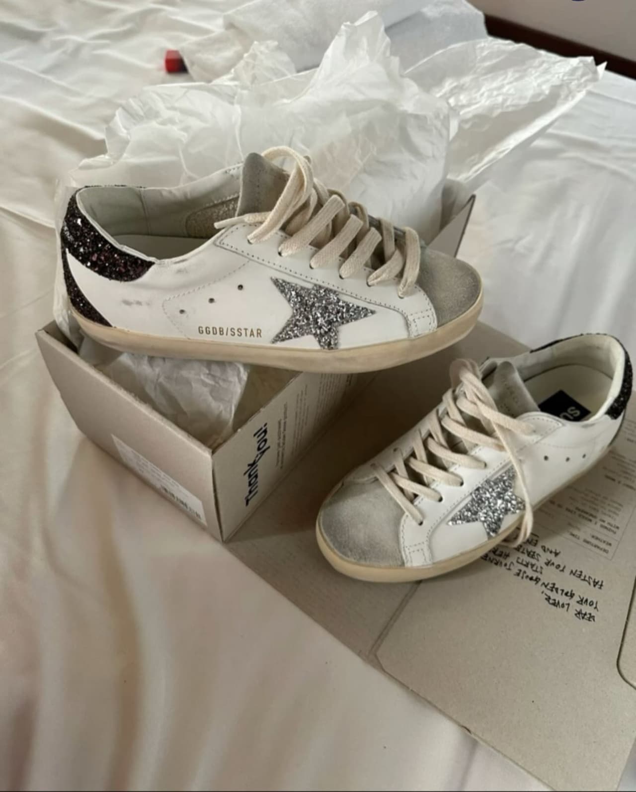 Golden goose – Beyaz gümüş siyah