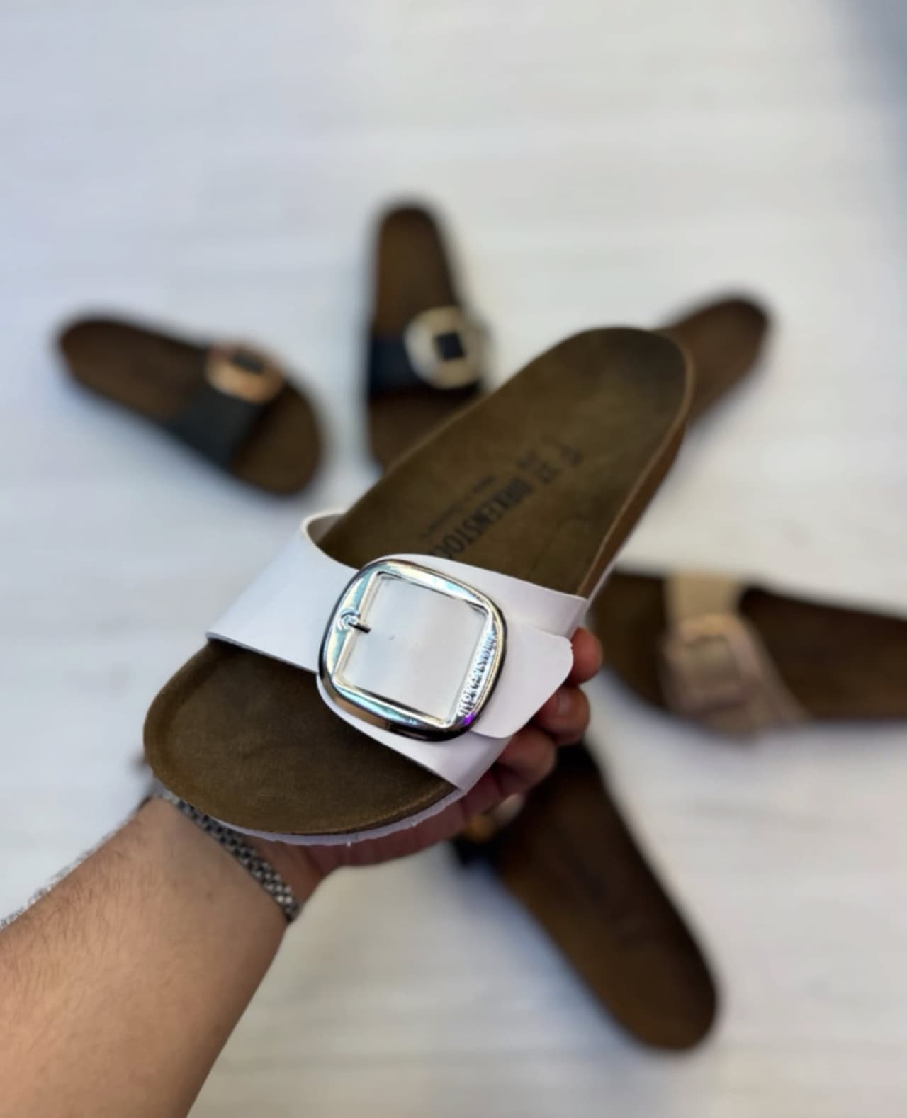 Birkenstock Madrid – Beyaz