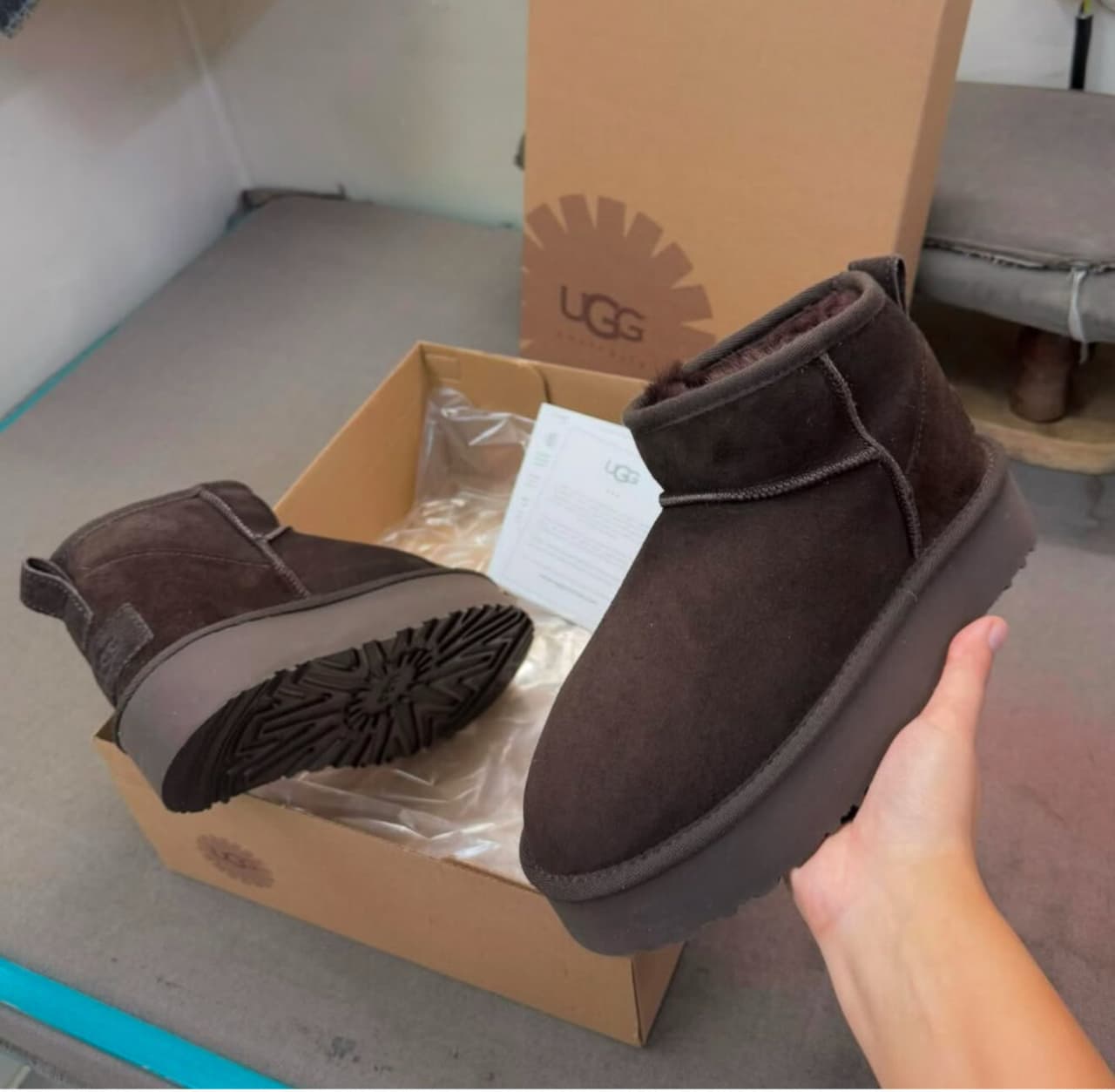 Ugg platform ultra mini – Acı kahve