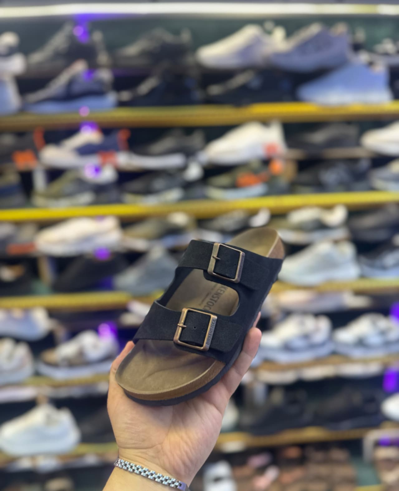 Birkenstock Arizona – Siyah süet