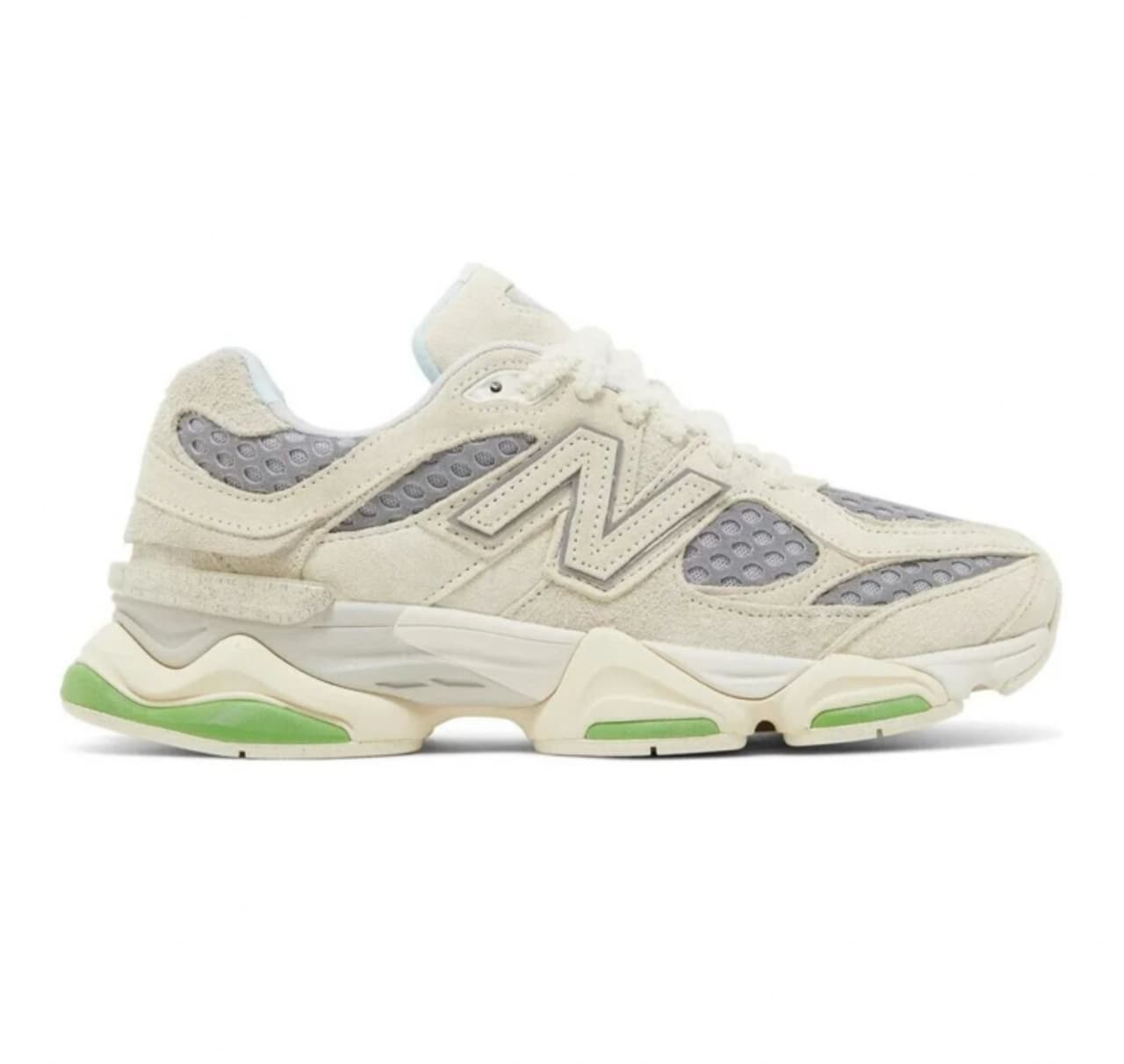 Newbalance 9060 orijinal – Bej yeşil nubuk