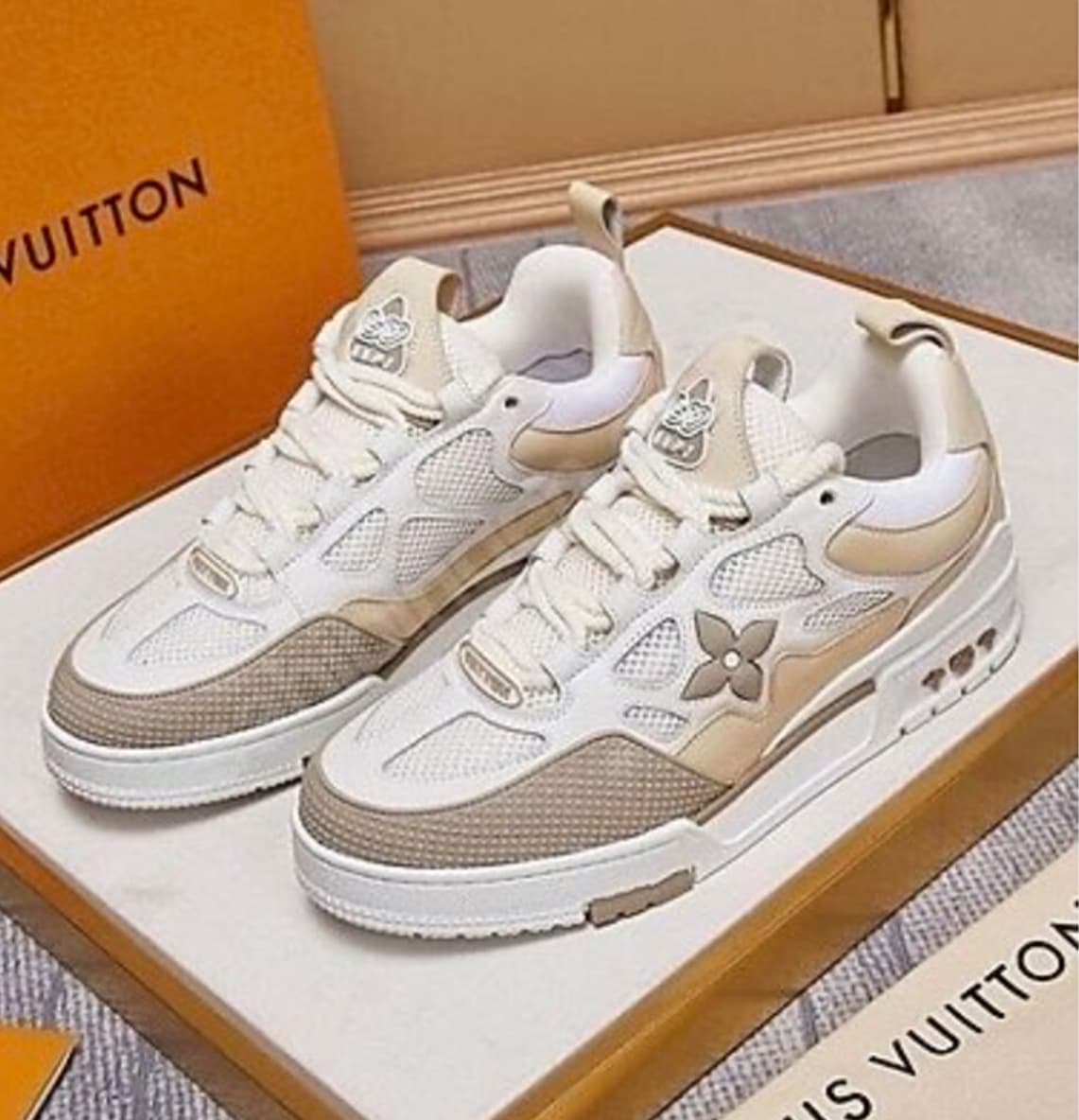 Louis vuitton skate – Bej