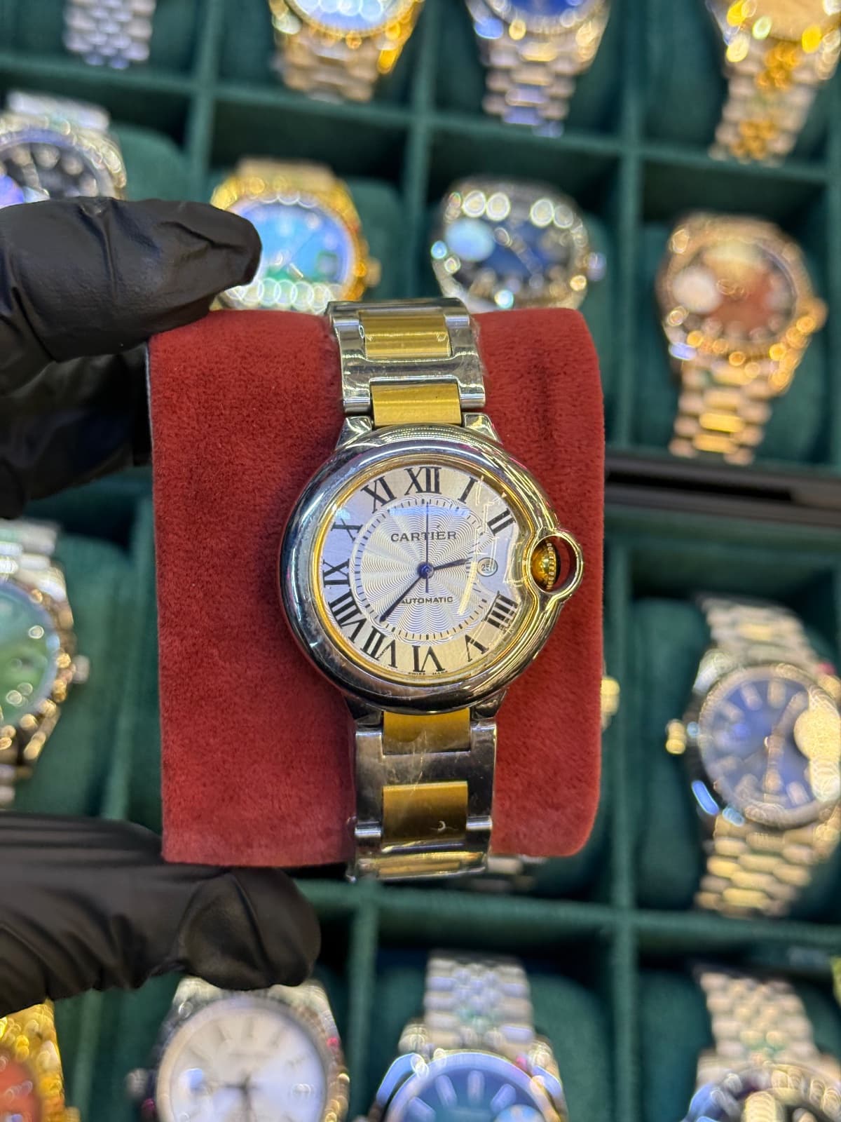 Cartier Ballon Blue – Gold silver