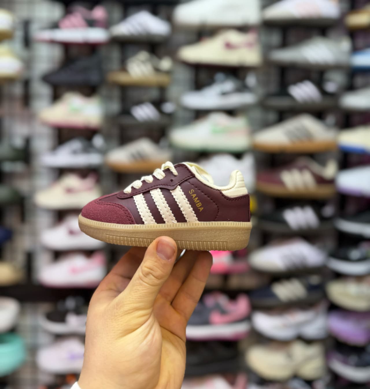 Adidas samba çoçuk – Bordo