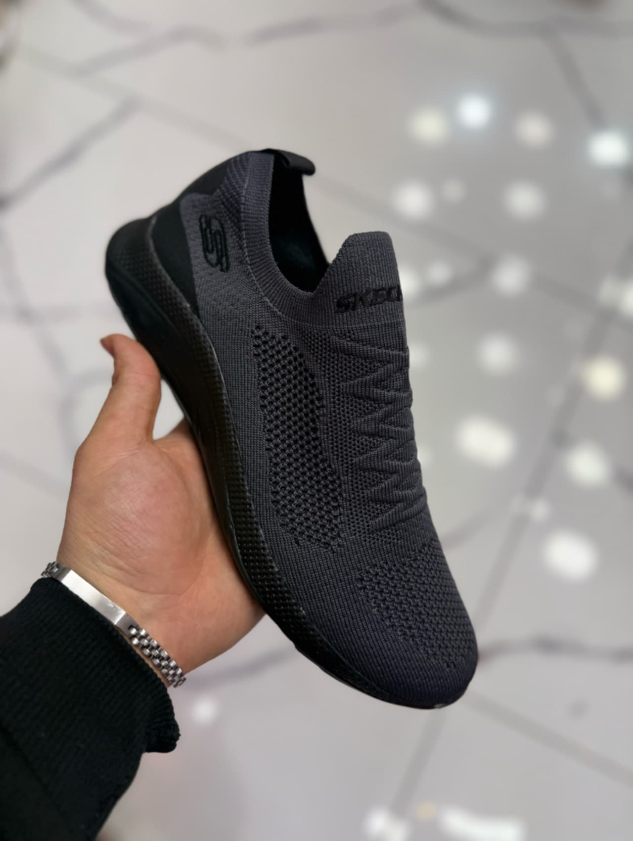 Skechers bağcıksız – Gri