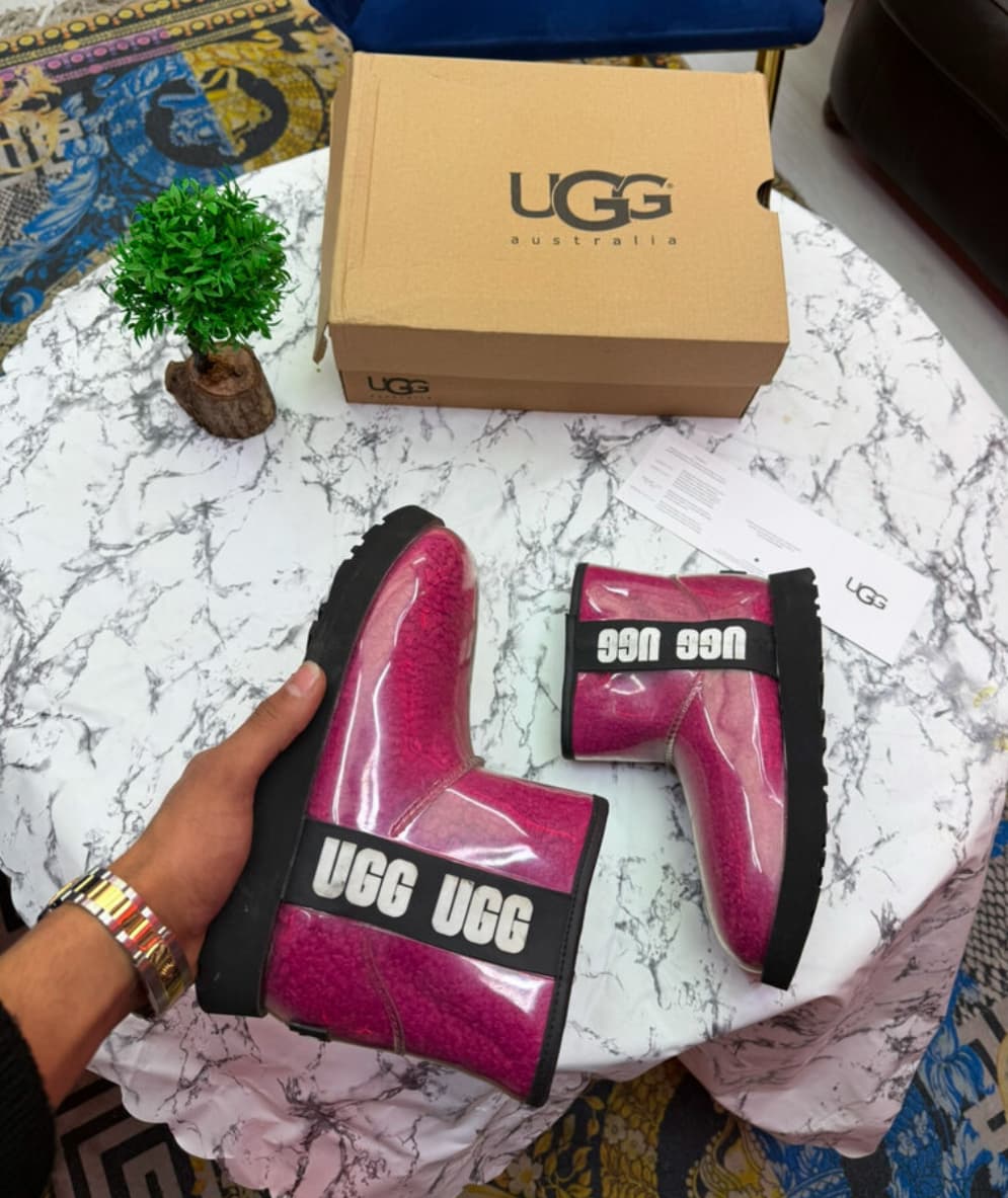 Ugg clear mini – Pembe