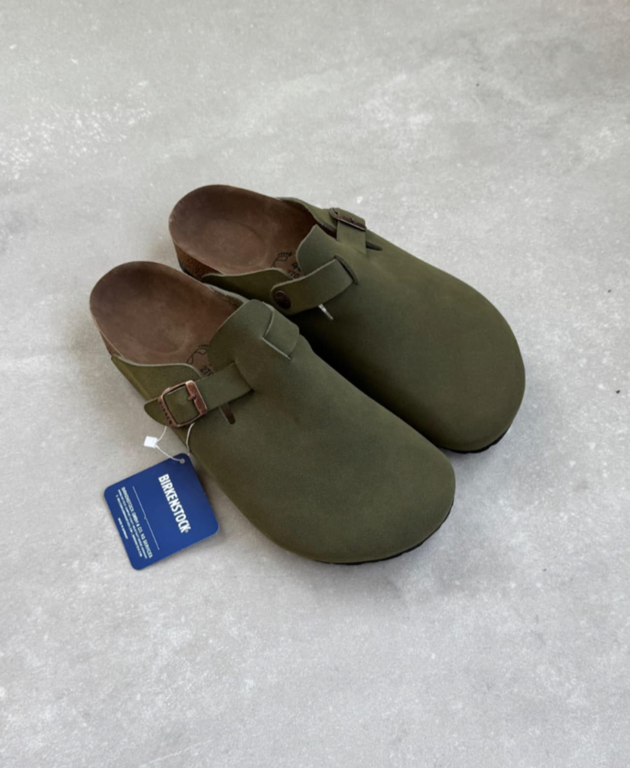 Birkenstock Boston – Yeşil
