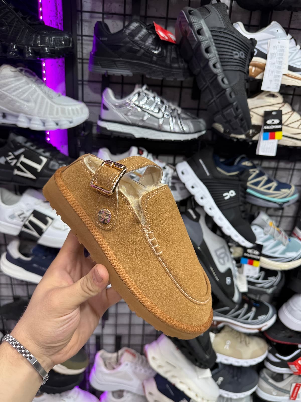 Ugg GoldenStar Evelina Clogs ( premıum ) – Taba