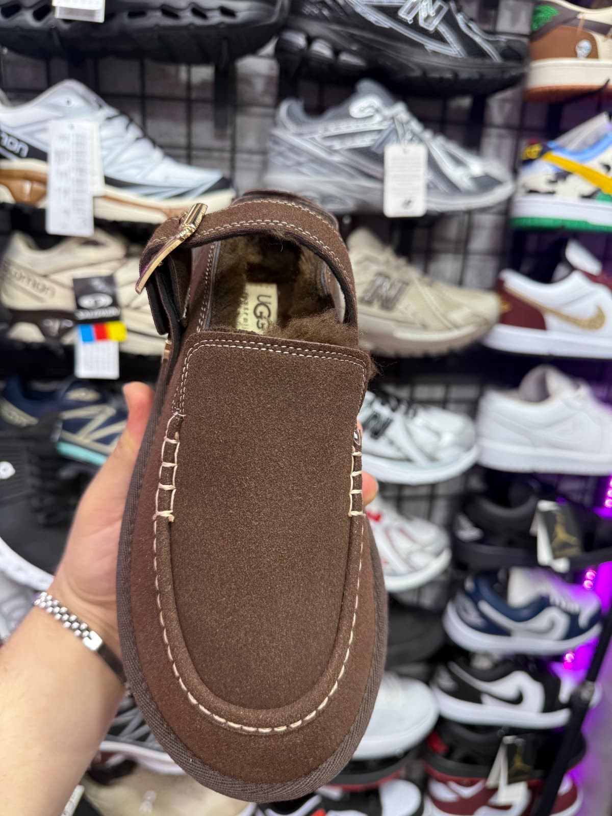 Ugg GoldenStar Evelina Clogs ( premıum ) – Kahve