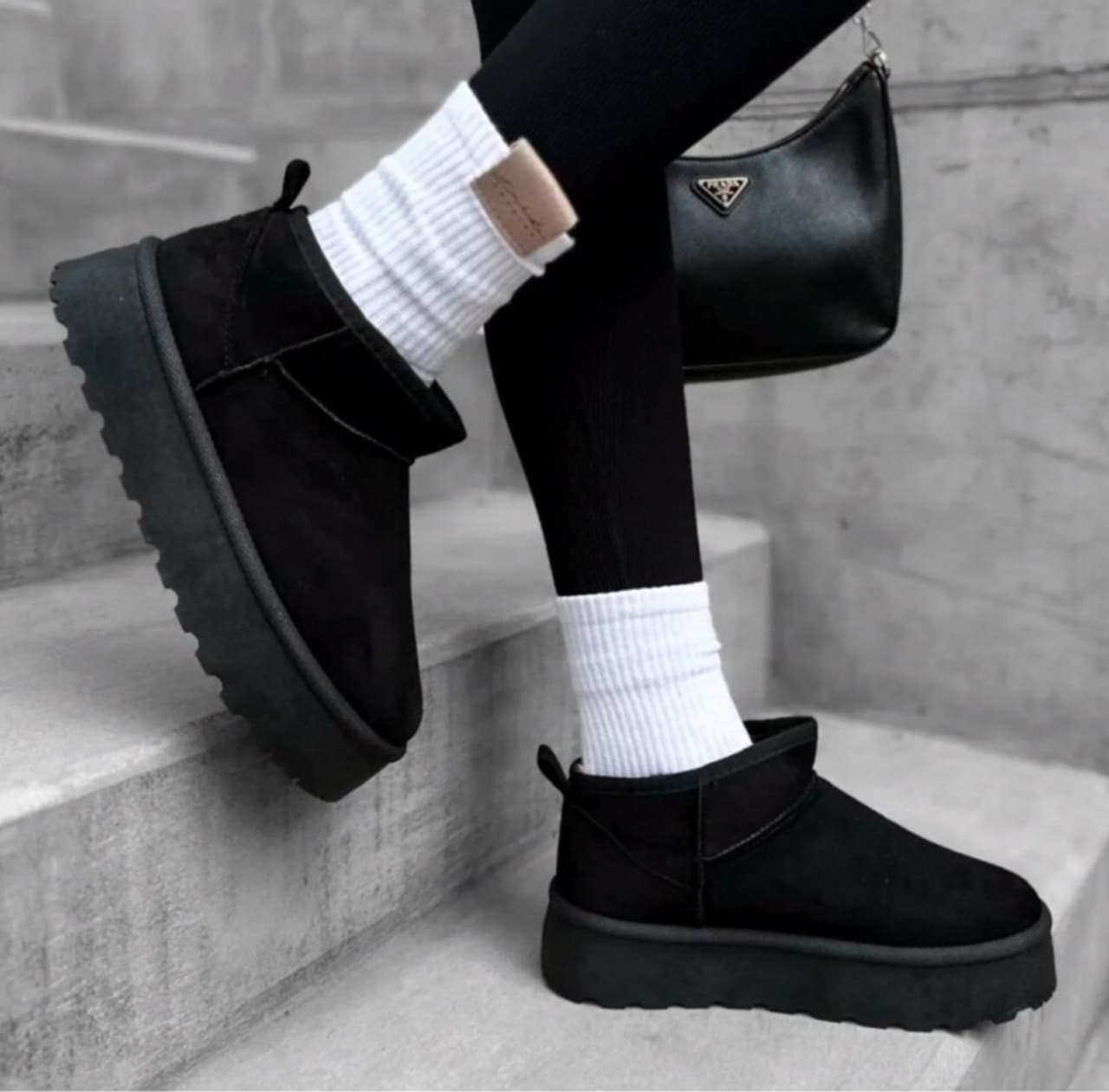 Ugg platform ultra mini – Siyah